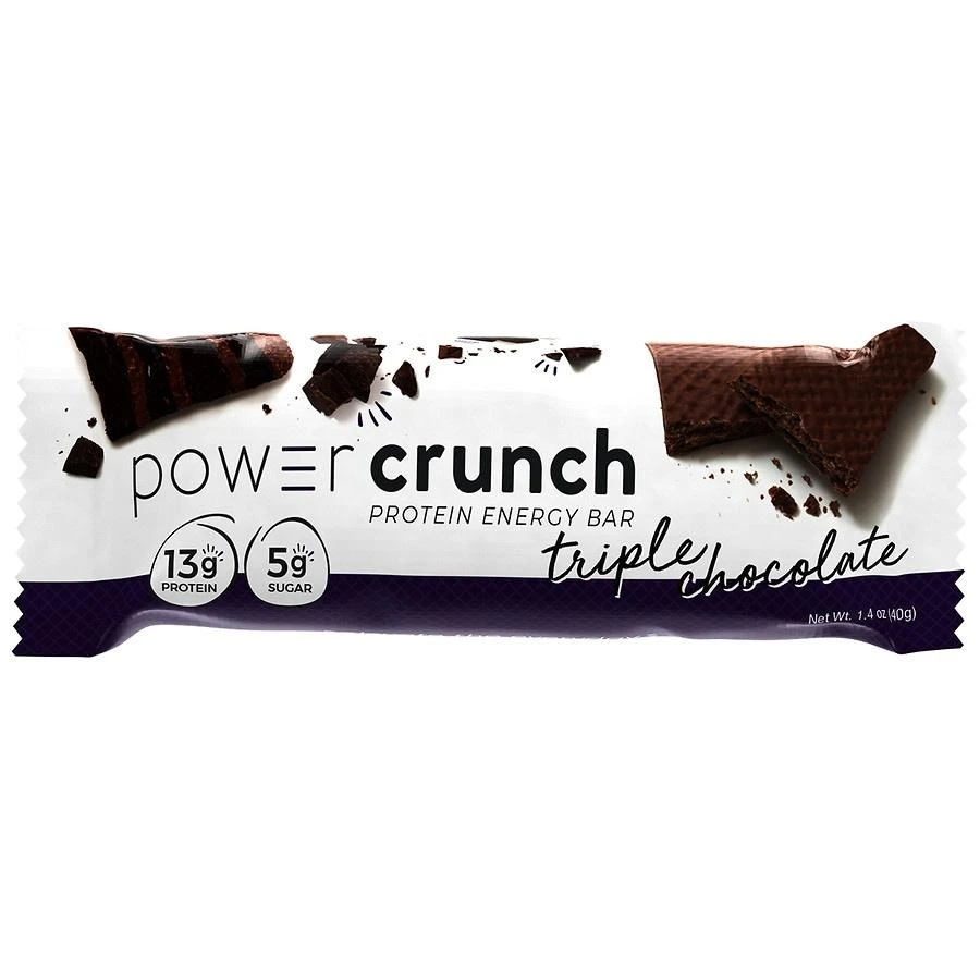 商品Power Crunch|Protein Energy Bar Triple Chocolate,价格¥13,第1张图片