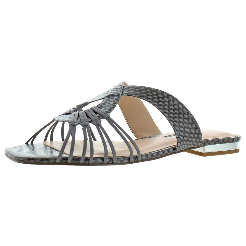 商品Charles David|Charles David Womens Silvy Leather Snake Print Slide Sandals,价格¥139,第1张图片