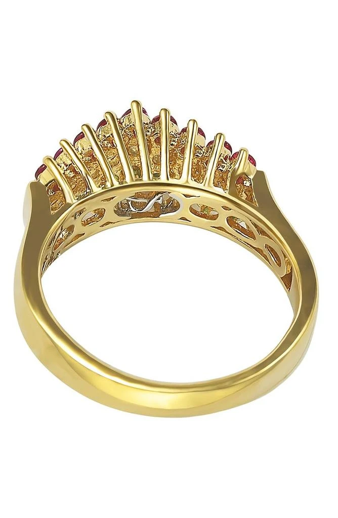 商品Suzy Levian|Sterling Silver Pave Set CZ Statement Ring,价格¥745,第5张图片详细描述