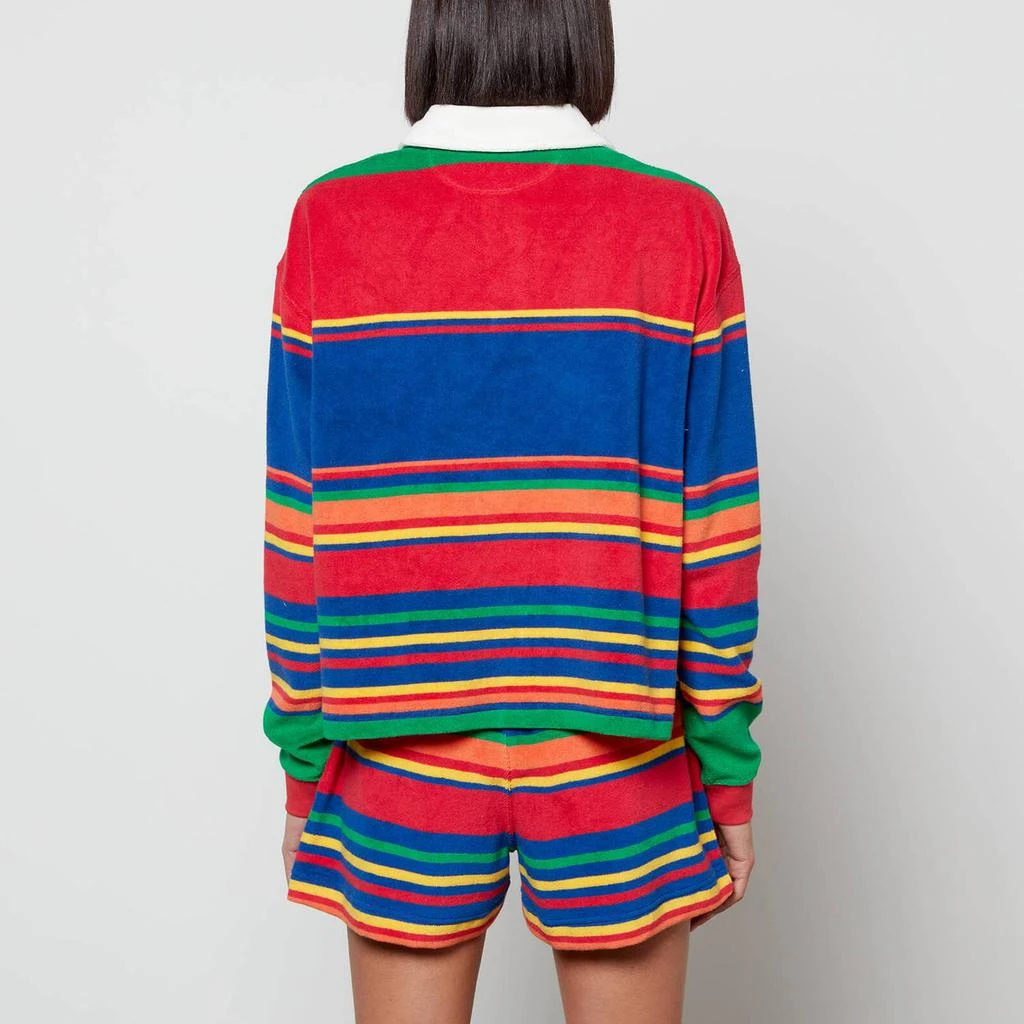 商品Ralph Lauren|Polo Ralph Lauren Women's Stripe Rugby Polo Shirt - Multi,价格¥708,第2张图片详细描述