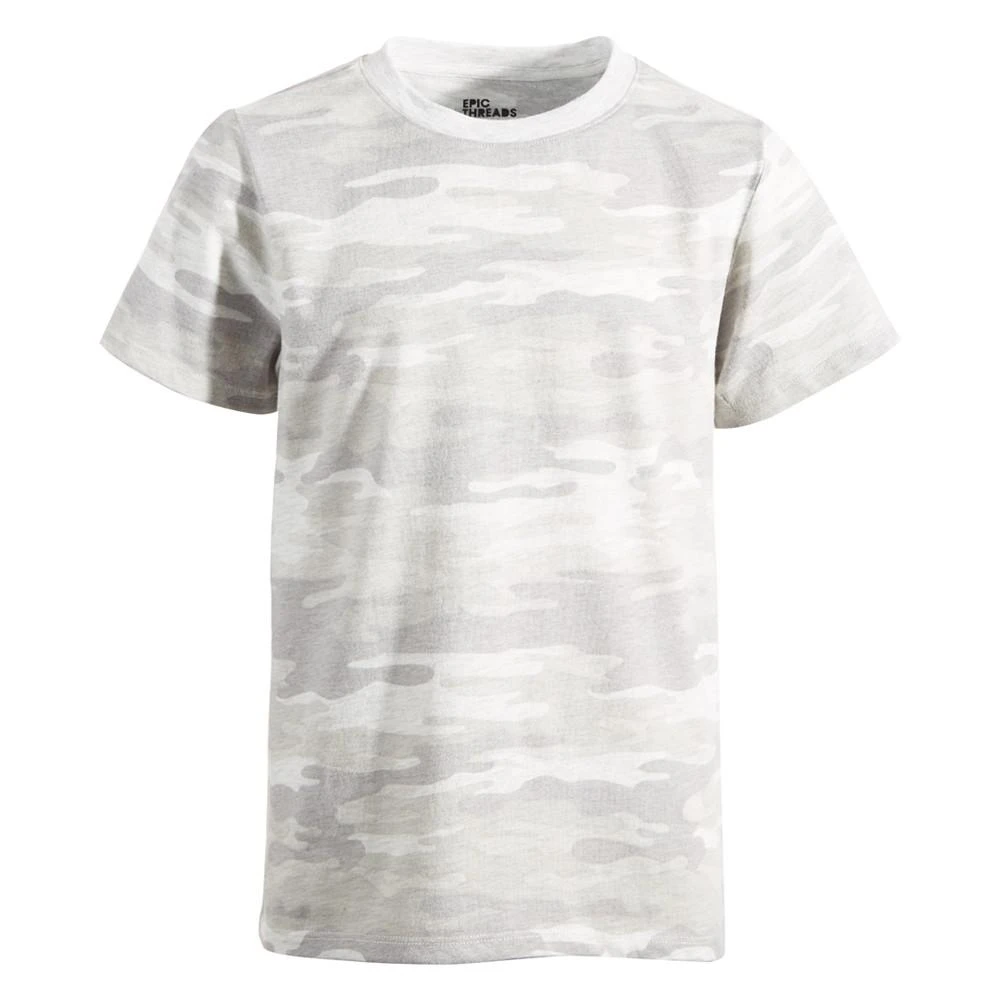 商品Epic Threads|Big Boys Camo-Print T-Shirt, Created for Macy's,价格¥38,第1张图片