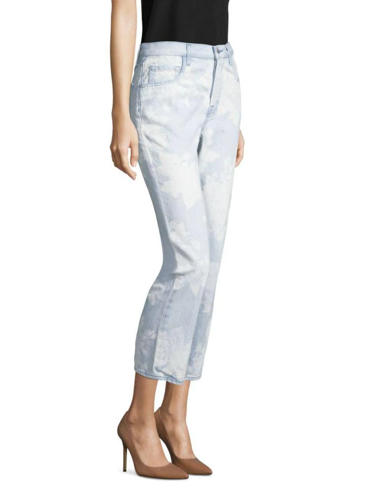 商品J Brand|Wynne Straight-Leg Floral Print Jeans,价格¥2212,第3张图片详细描述