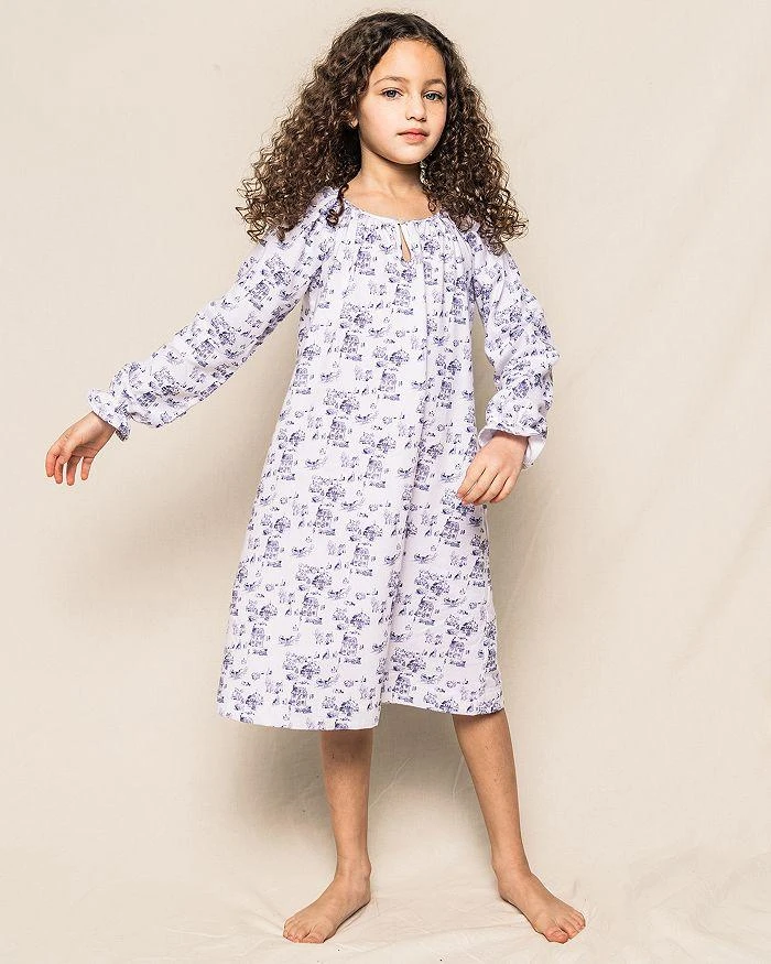 商品Petite Plume|Girls' Winter Vignette Delphine Nightgown - Baby, Little Kid, Big Kid,价格¥358,第2张图片详细描述