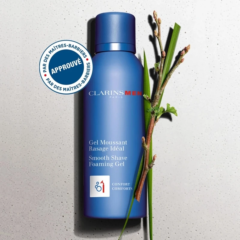 Clarins娇韵诗男士柔滑剃须泡沫 150ml 缓解刺激剃须不伤肤 商品