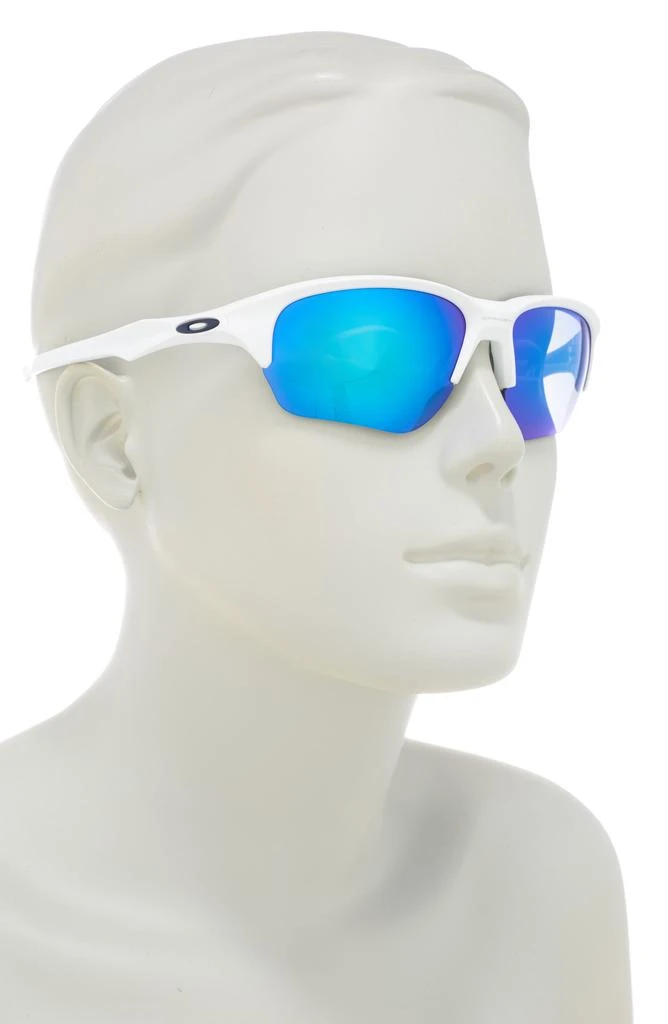 Oakley Flak Beta 64mm Mirrored Oversize Rectangular Sunglasses 3