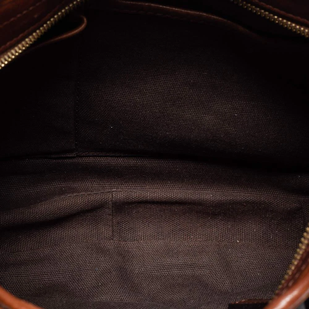 Burberry Brown Smoked Check PVC and Leather Small Brooklyn Hobo 商品