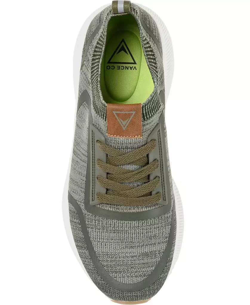 商品Vance Co.|Men's Keller Knit Athleisure Sneakers,价格¥557,第4张图片详细描述