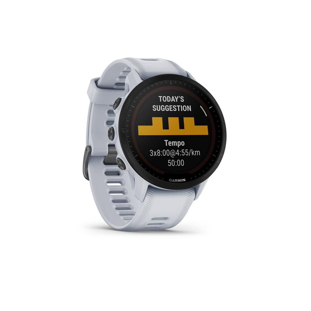 Unisex Forerunner 955 Solar White Fiber - Reinforced Polymer Band Watch, 35mm商品第4张图片规格展示