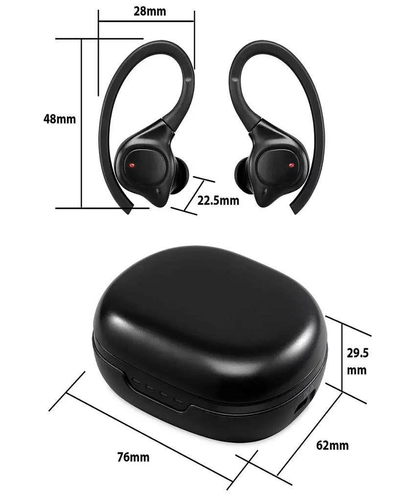 商品iLive|Water-Resistant Truly Wireless Earbuds, IAEBTW53B,价格¥226,第3张图片详细描述