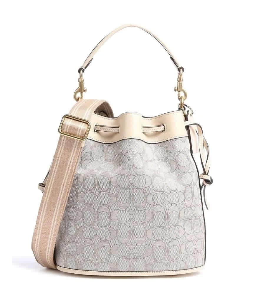 商品Coach|Coach Ladies Signature Jacquard Field Bucket Bag,价格¥1842,第1张图片