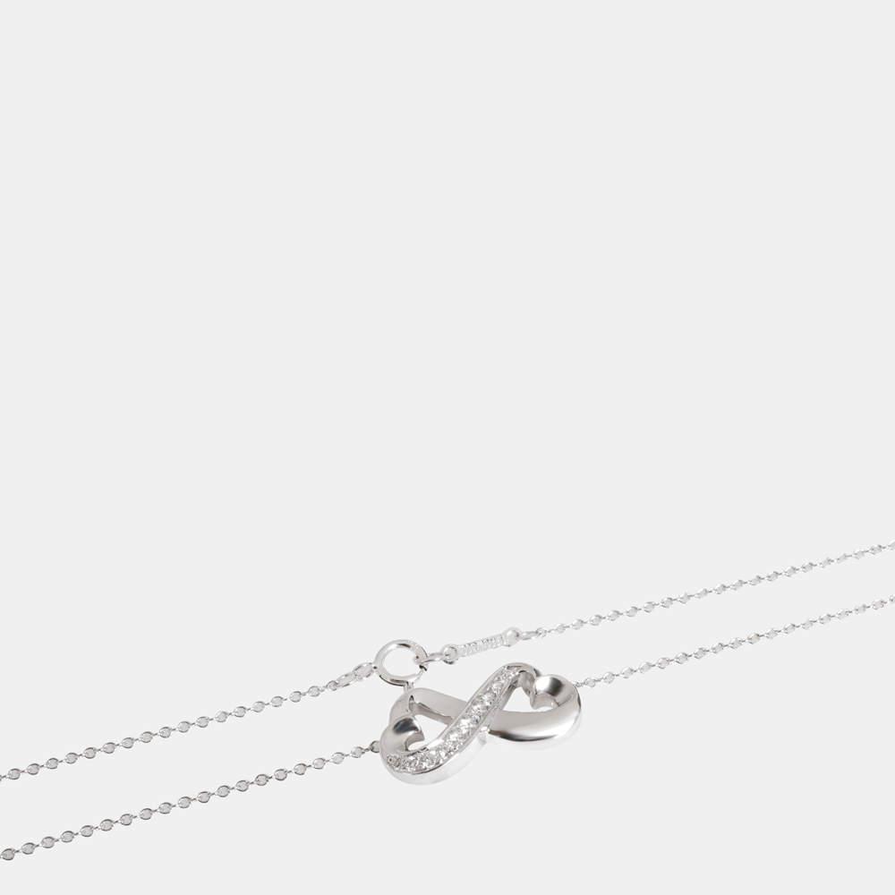 商品[二手商品] Tiffany & Co.|Tiffany & Co. Paloma Picasso Diamond Loving Heart Pendant in 18k Gold 0.12 CTW,价格¥8768,第5张图片详细描述