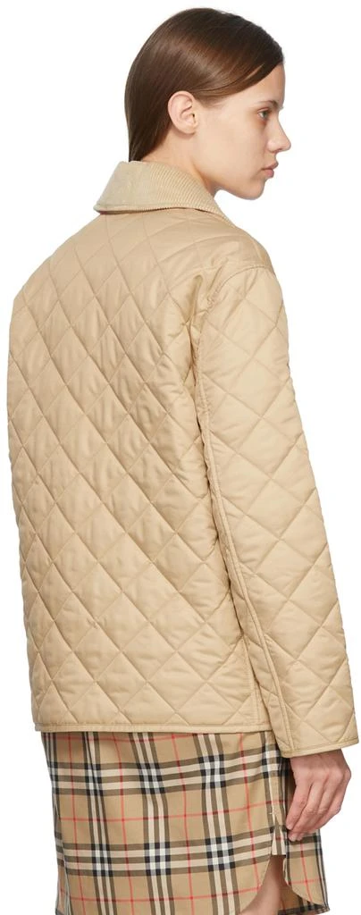 商品Burberry|Beige Polyester Jacket,价格¥8849,第3张图片详细描述