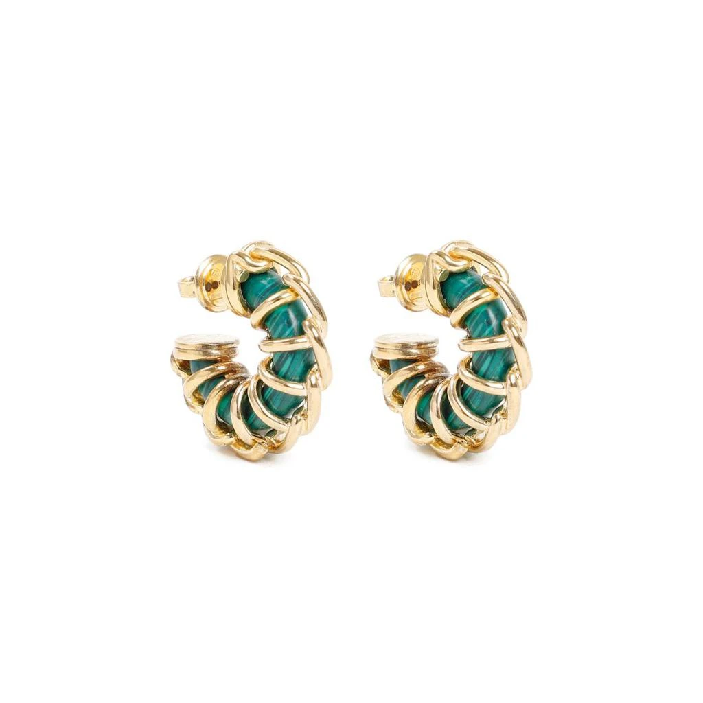 商品Bottega Veneta|BOTTEGA VENETA  SILVER EARRINGS JEWELLERY,价格¥6009,第1张图片