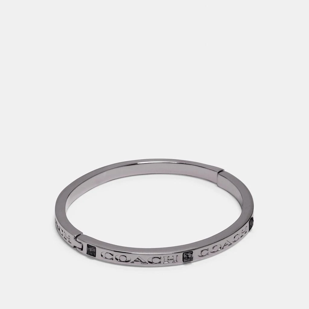 商品Coach|Coach Outlet Coach Stone Bangle,价格¥340,第2张图片详细描述