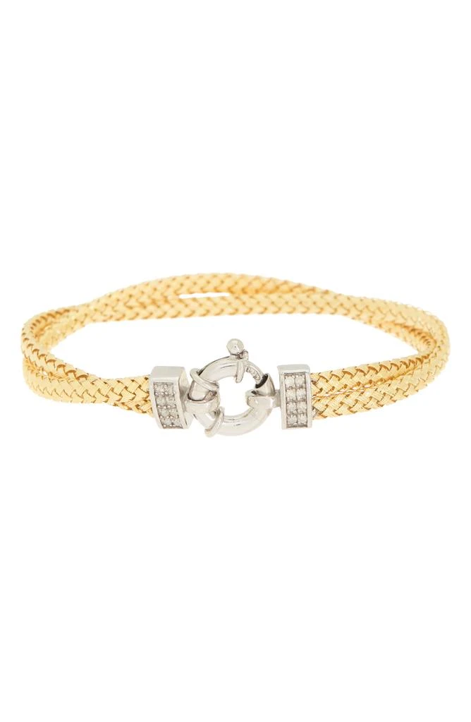 商品MESHMERISE|Diamond Bangle Bracelet - 0.12ct.,价格¥1517,第1张图片