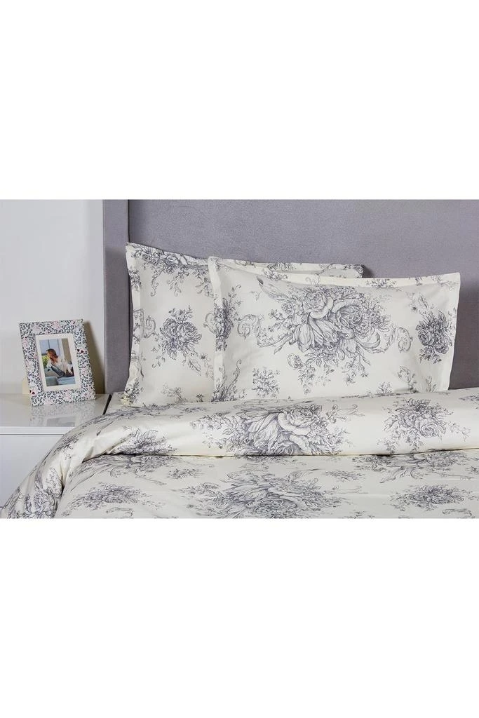 商品Melange Home|400 Thread Count Cotton Toile Duvet Set,价格¥364,第3张图片详细描述