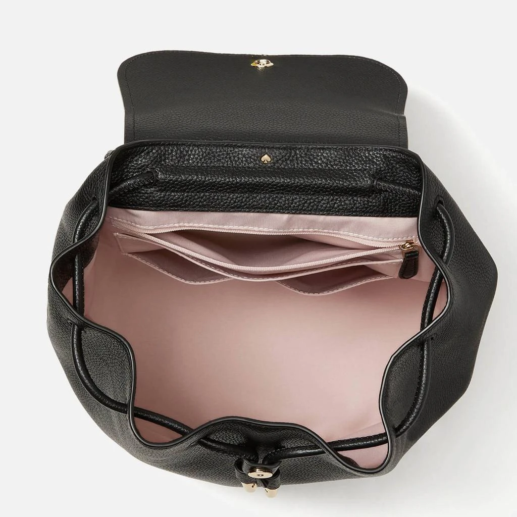 商品Kate Spade|Kate Spade New York Women's Sinch Flap Backpack - Black,价格¥1890,第5张图片详细描述