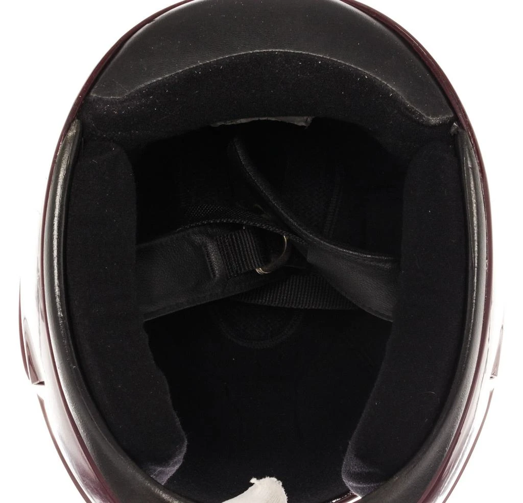 商品[二手商品] Gucci|Gucci Vintage Burgundy GG Supreme Print PVC Motorcycle Full-face XL Helmet,价格¥31573,第3张图片详细描述