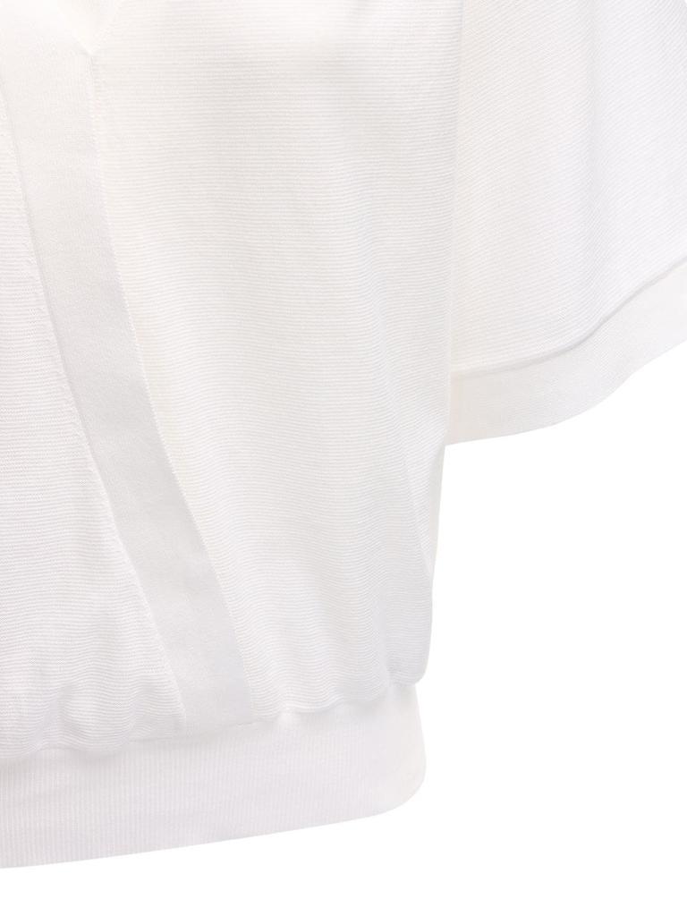 商品AGNONA|Cotton Wrap Style Top,价格¥3849,第5张图片详细描述