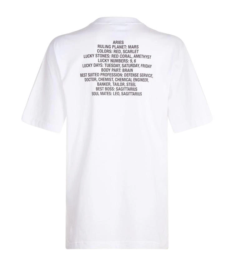 商品Vetements|Aries Horoscope T-Shirt,价格¥525,第2张图片详细描述