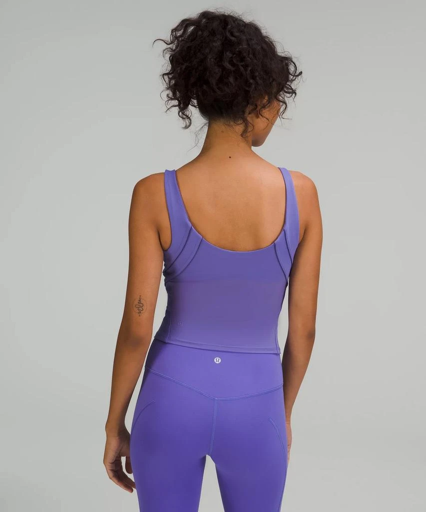 Nulu and Mesh-Back Shelf-Bra Yoga Tank Top 商品