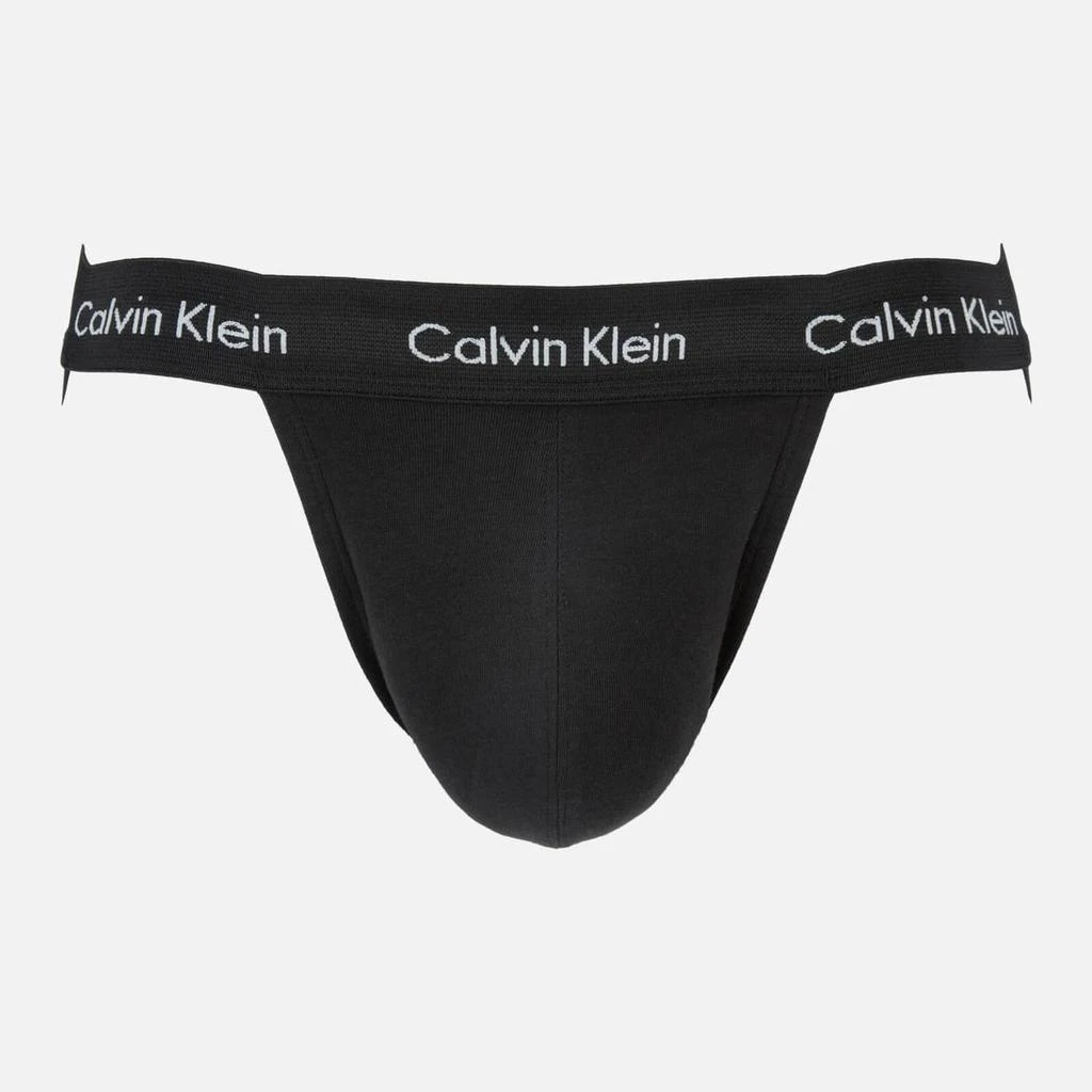 商品Calvin Klein|Calvin Klein Men's 2-Pack Jock Strap - Black,价格¥206,第1张图片