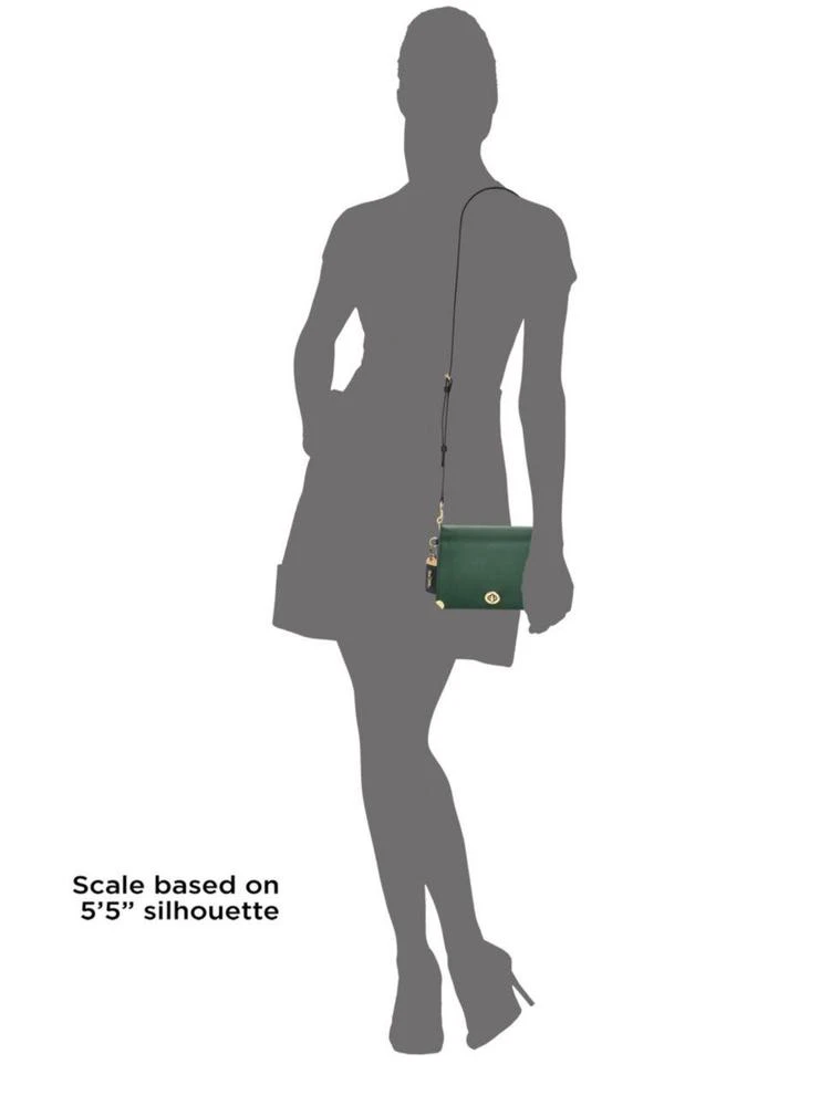商品Coach|Coach - Dinky Leather Colorblock Crossbody Bag,价格¥2609,第4张图片详细描述