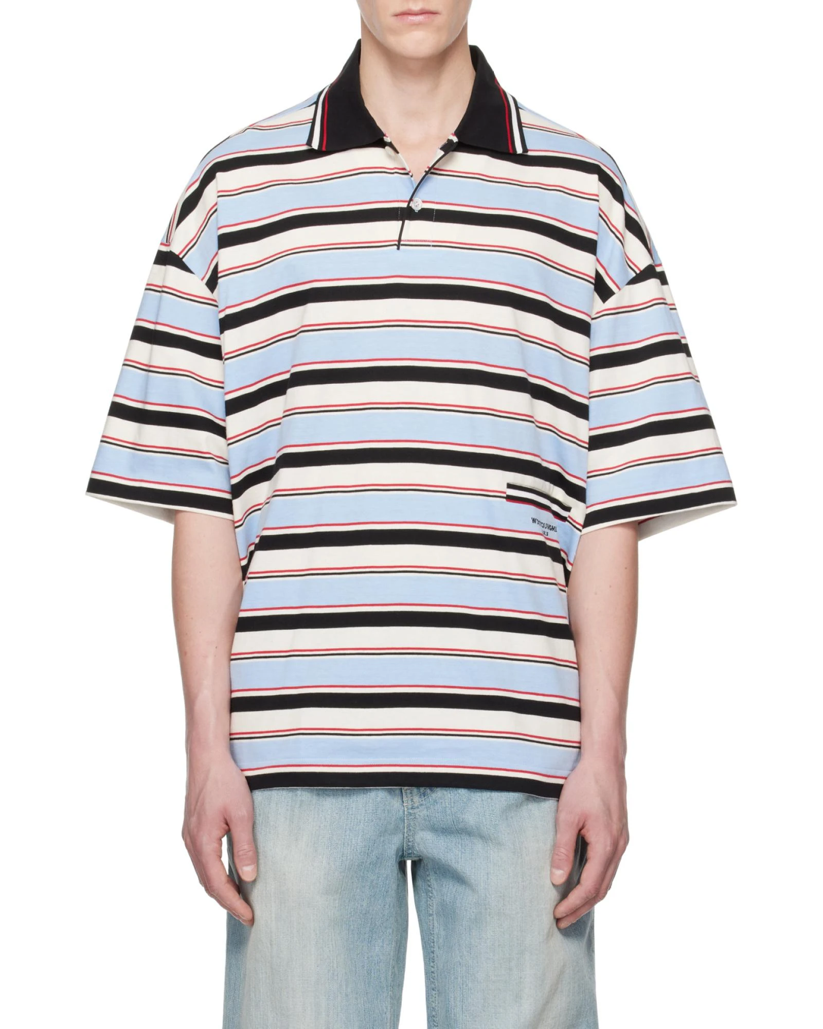 商品【商品预售7天】 Wooyoungmi|Wooyoungmi 男士T恤 W251TS16781L 花色,价格¥2111,第6张图片详细描述