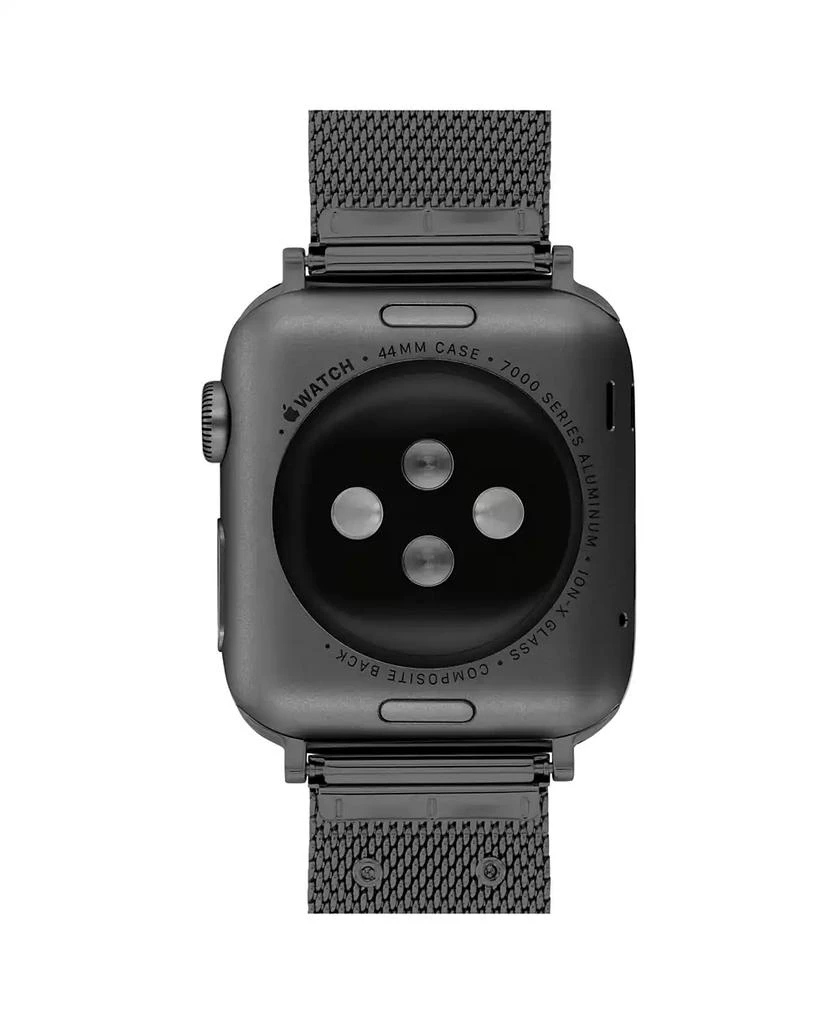 商品Coach|Black Stainless Steel Mesh Bracelet for Apple Watch® 42/44/45mm,价格¥718,第2张图片详细描述