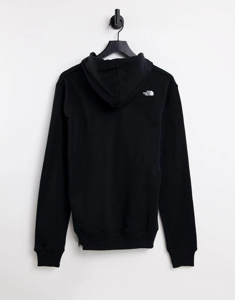 商品The North Face|The North Face Front Peak hoodie in black Exclusive at ASOS ,价格¥602,第2张图片详细描述