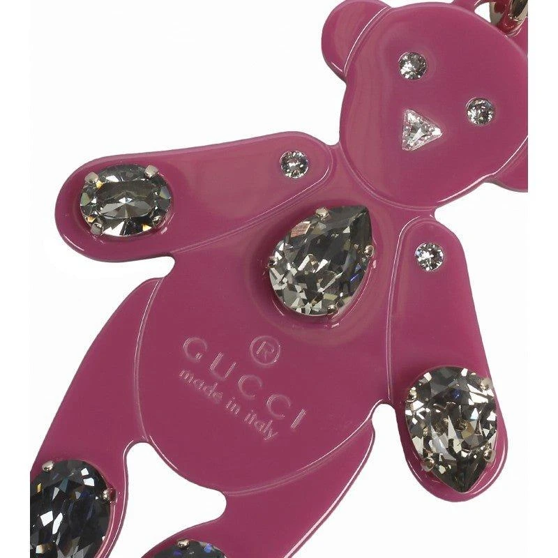 商品Gucci|Gucci Embellished Teddy Bear Key Ring Charm,价格¥4986,第3张图片详细描述