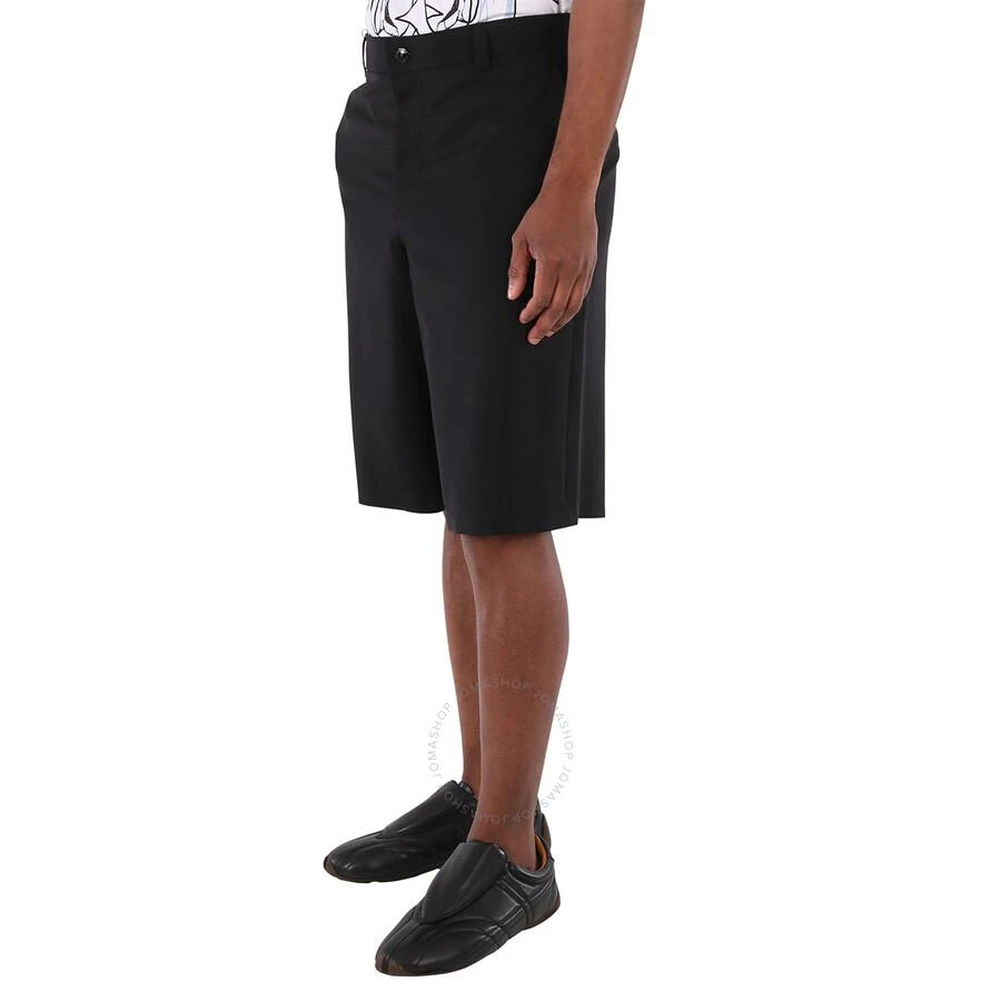 商品Burberry|Men's Black Cut-Out Detail Tailored Shorts,价格¥730,第3张图片详细描述