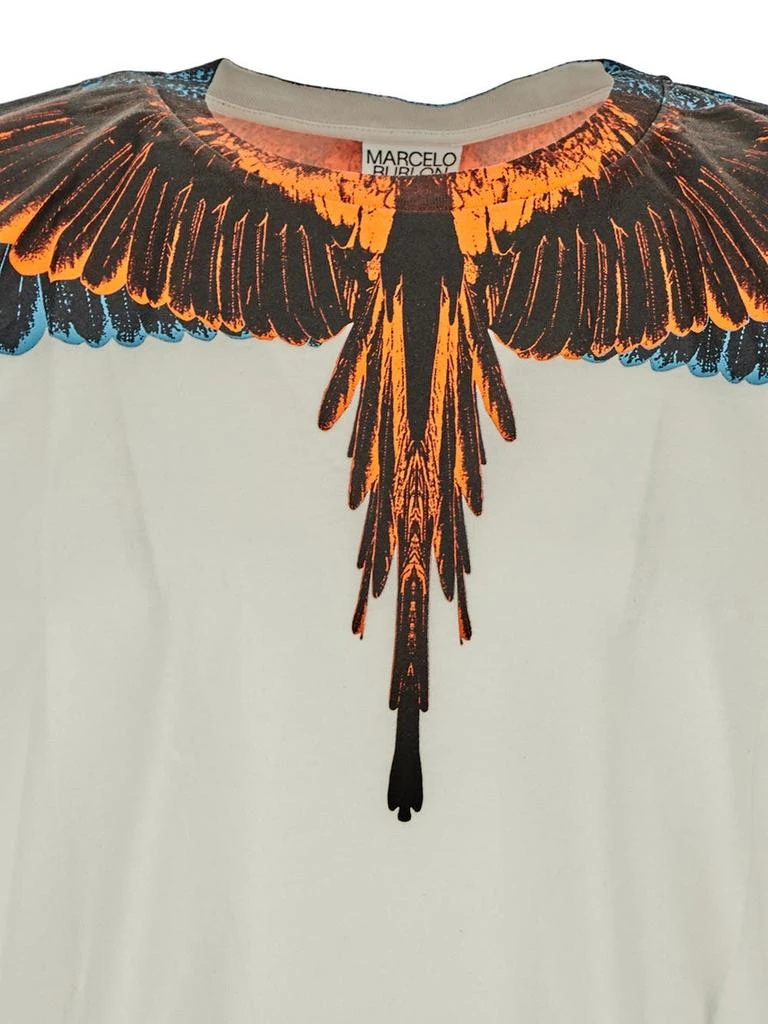 商品Marcelo Burlon|Icon Wings Regular T-shirt,价格¥957,第3张图片详细描述