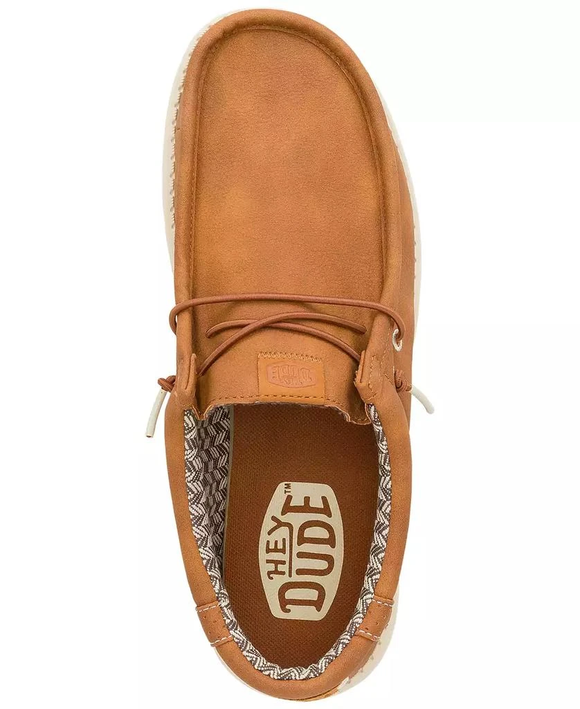 商品Hey Dude|Men's Wally Classic Slip-On Casual Moccasin Sneakers from Finish Line,价格¥584,第5张图片详细描述