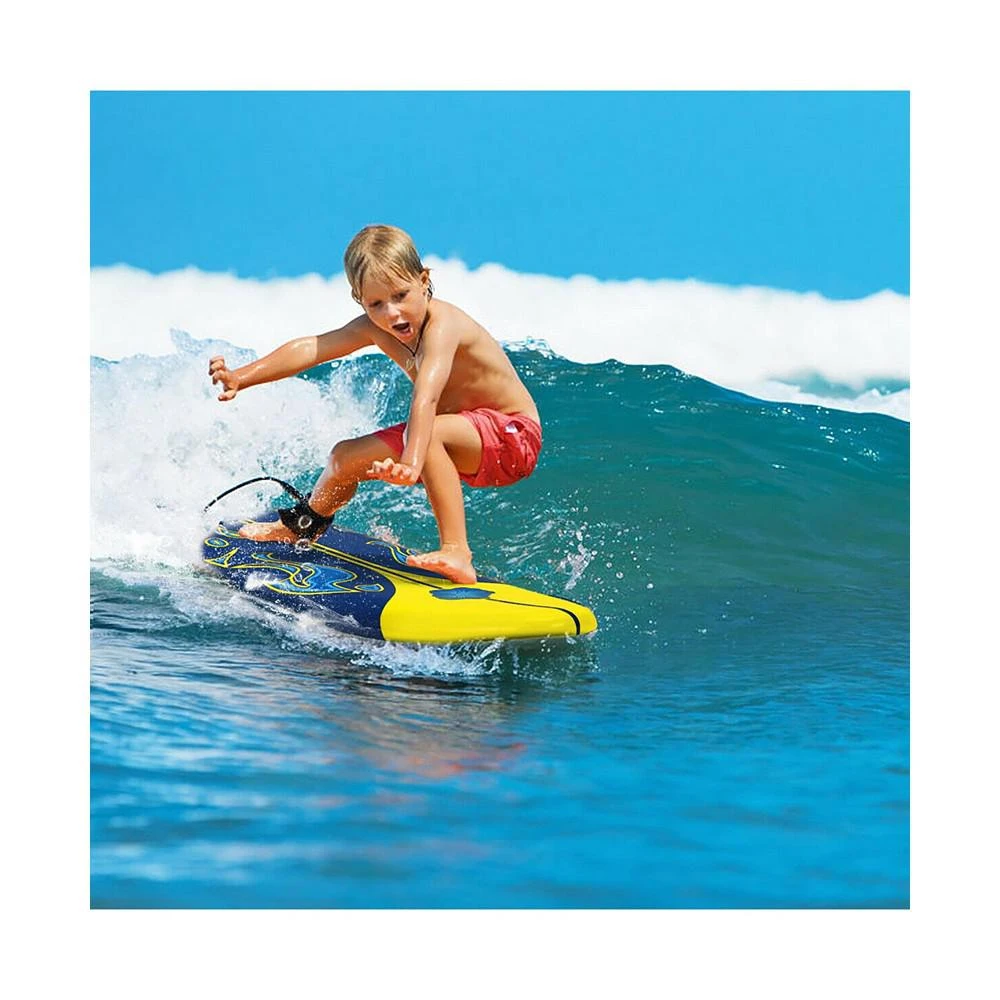 商品Costway|6' Surfboard Foamie Body Surfing Board W/3 Fins & Leash,价格¥744,第3张图片详细描述