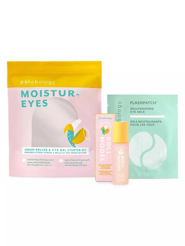 商品Patchology|Moistur-Eyes Serum Roller & Eye Gel Starter Kit,价格¥187,第1张图片