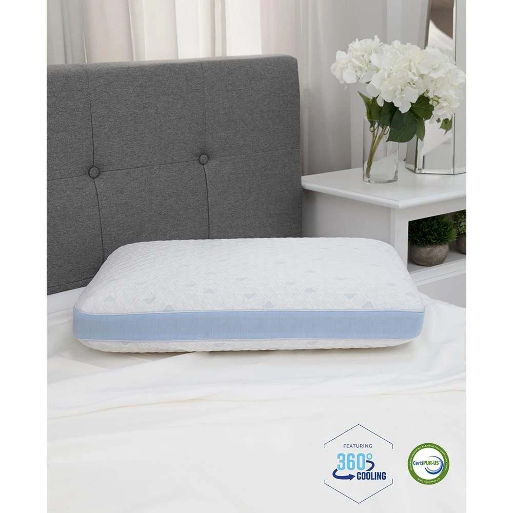 商品SensorGel|Cold Touch Gusseted Gel-Infused Memory Foam Pillow - Oversized,价格¥262,第1张图片