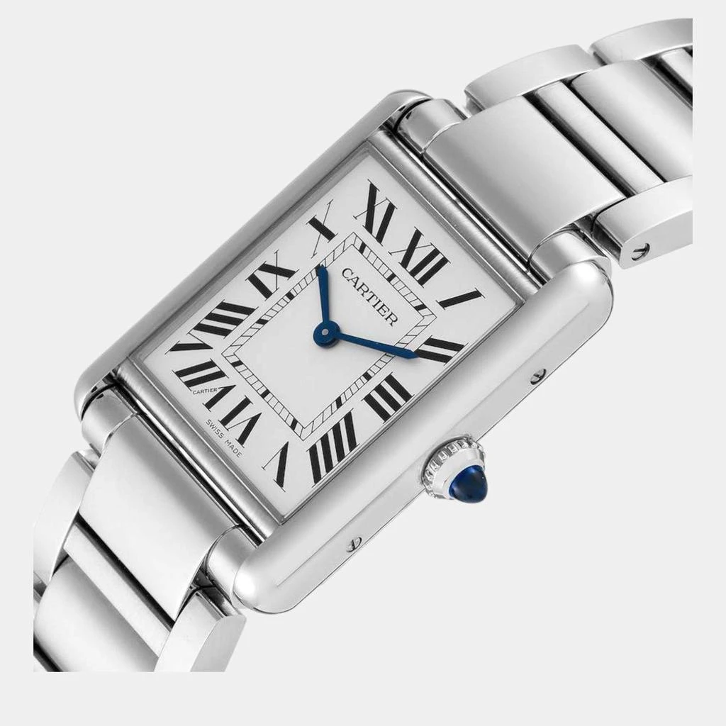 商品[二手商品] Cartier|Cartier Tank Must Large Steel Silver Dial Ladies Watch WSTA0052 33.7 x 25.5 mm,价格¥35485,第3张图片详细描述