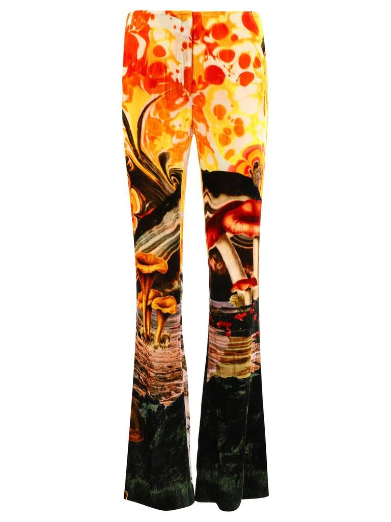 商品Acne Studios|Acne Studios Graphic Printed High Waist Trousers,价格¥1893,第1张图片