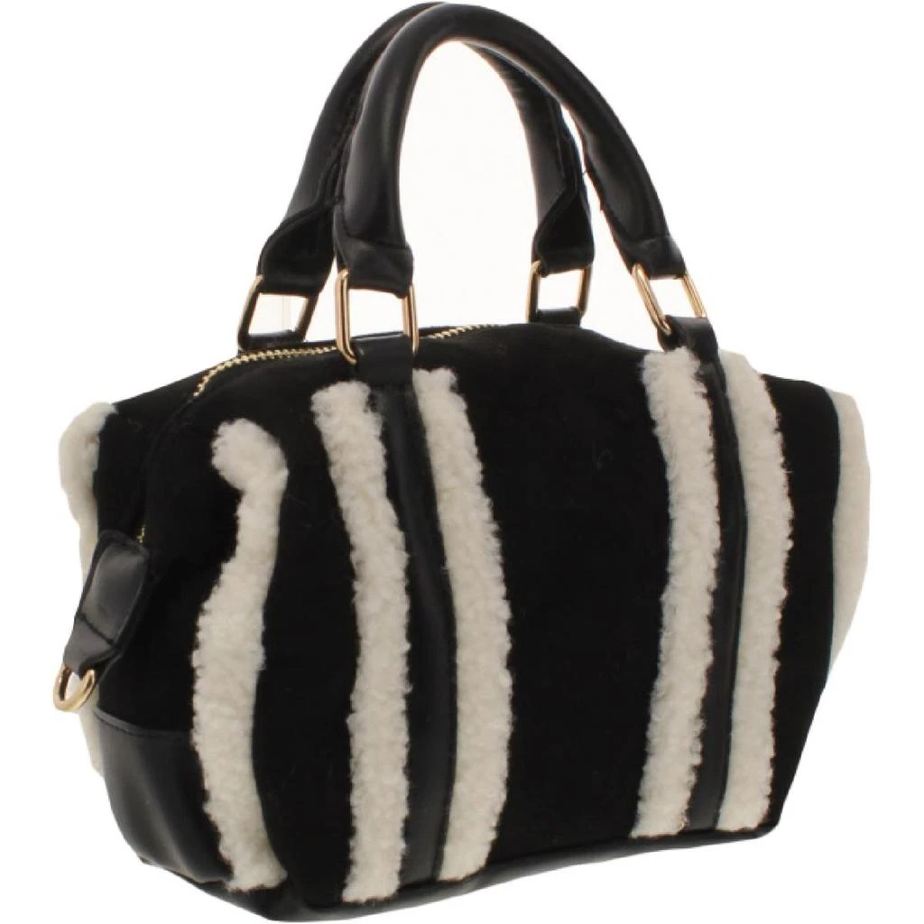 商品Bearpaw|Bearpaw Women's Faux Suede Shearling Trim Adjustable Duffle Bag,价格¥183,第4张图片详细描述