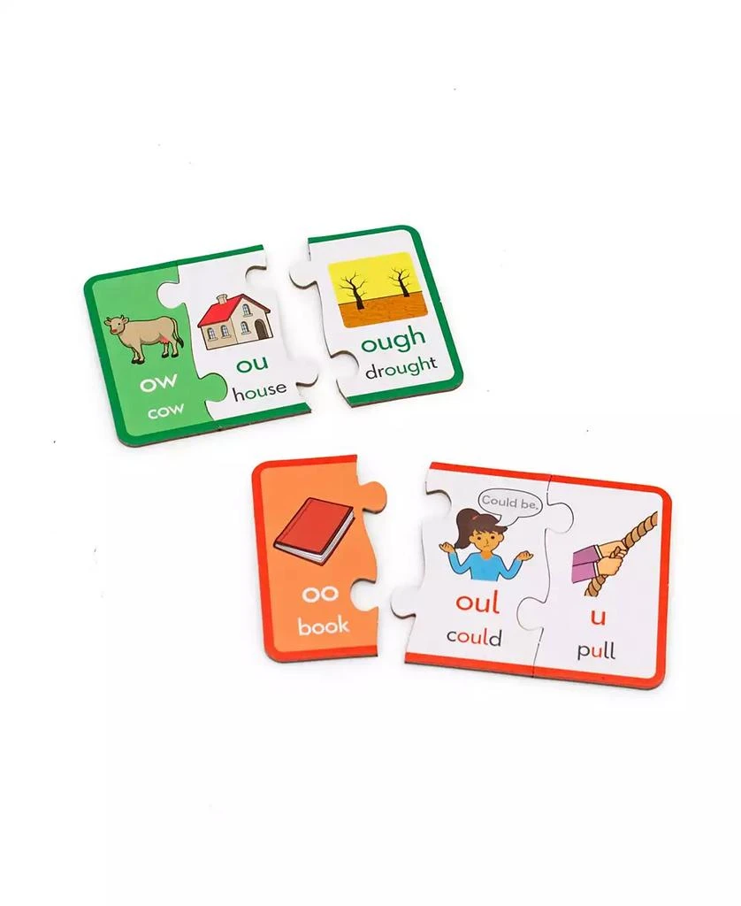 商品Junior Learning|Vowel Puzzles Educational Learning Set, 78 Pieces,价格¥98,第5张图片详细描述