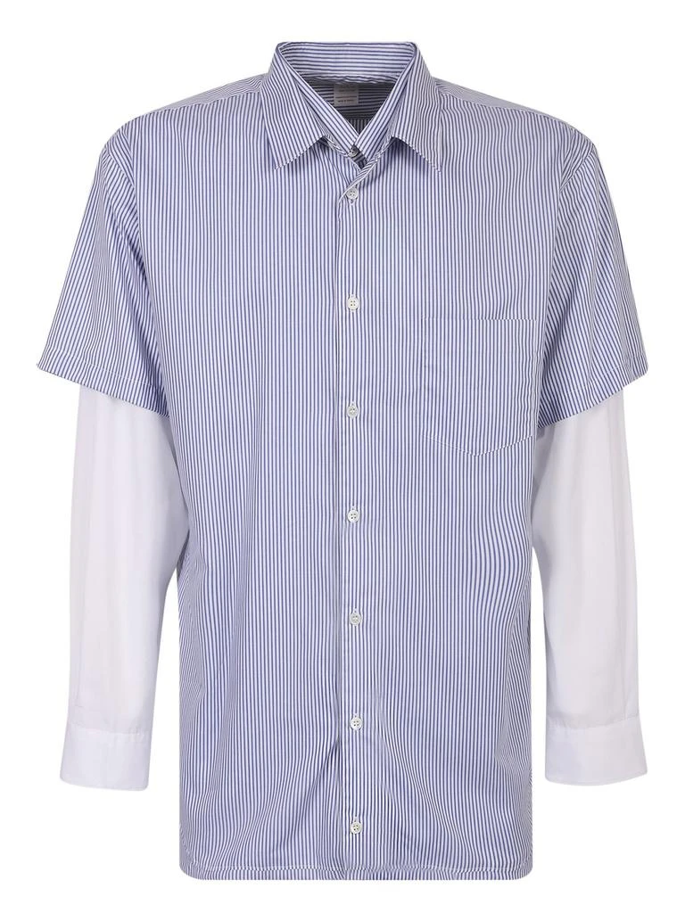 商品Comme des Garcons|Comme des Garçons Shirt Striped Short-Sleeved Shirt,价格¥2471,第1张图片