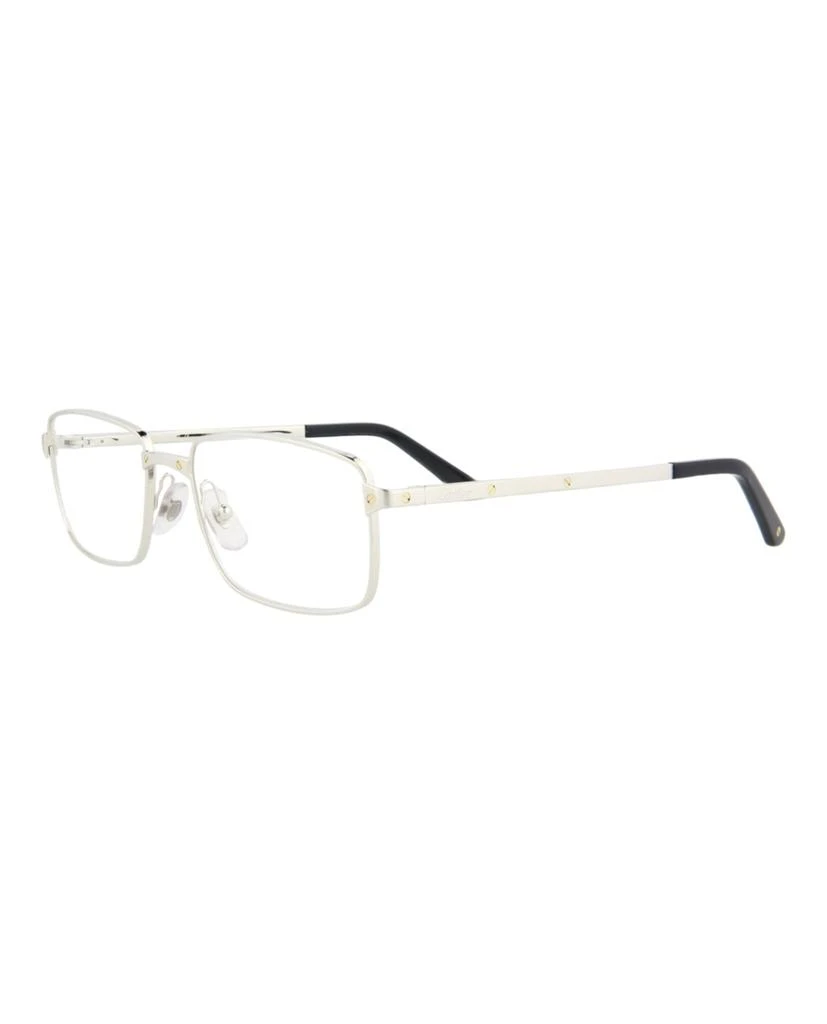 商品Cartier|Square-Frame Metal Optical Frames,价格¥1780,第2张图片详细描述
