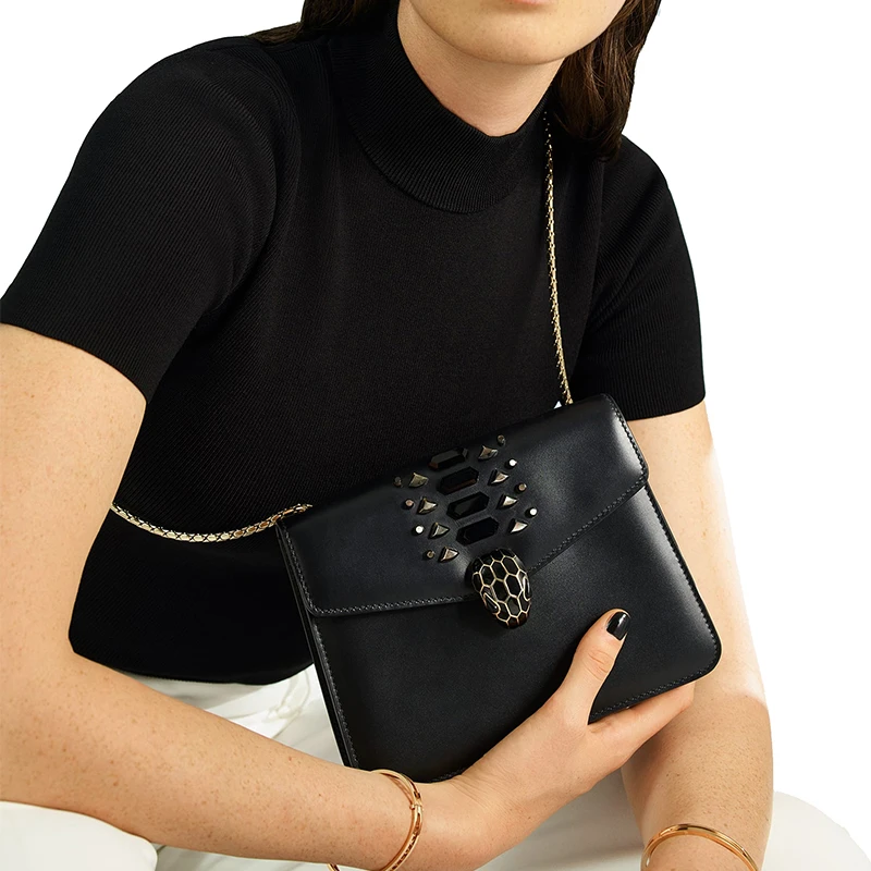 BVLGARI 黑色女士单肩包 289213 商品