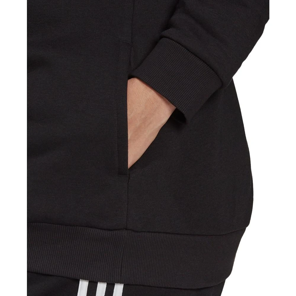 商品Adidas|Plus Size Essentials Logo Fleece Hoodie,价格¥351,第4张图片详细描述