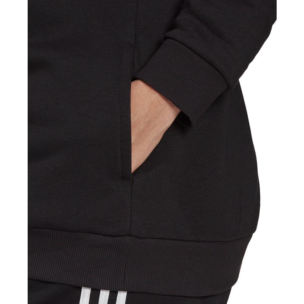 商品Adidas|Plus Size Essentials Logo Fleece Hoodie,价格¥348,第6张图片详细描述