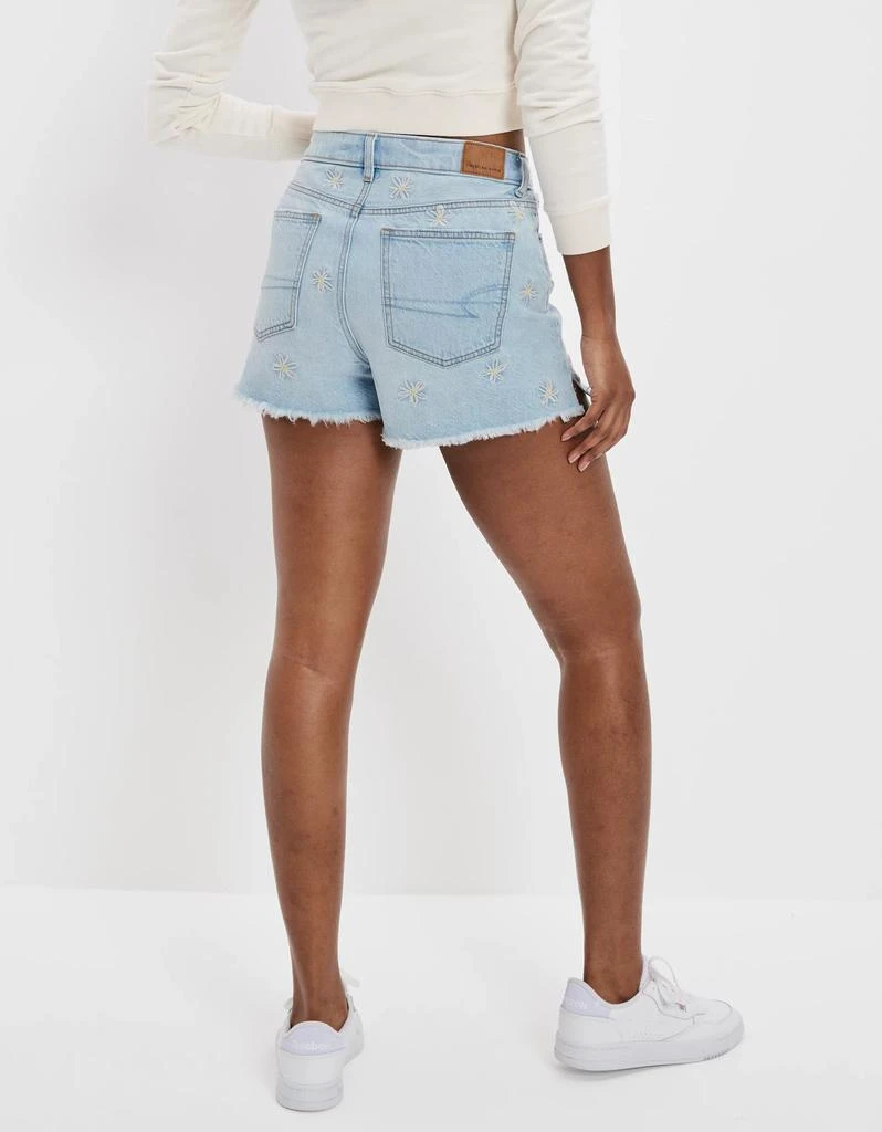 商品AE|AE Denim Mom Shorts,价格¥137,第2张图片详细描述