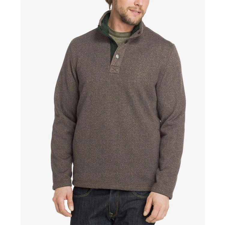 商品G.H. Bass|Men's Snap Fleece-Lined Pullover,价格¥97,第1张图片