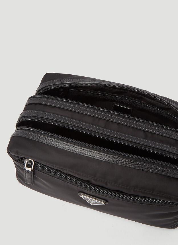 商品Prada|Re-Nylon Travel Pouch in Black,价格¥5779,第7张图片详细描述