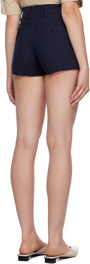 商品AMI|Navy Creased Shorts,价格¥3282,第3张图片详细描述